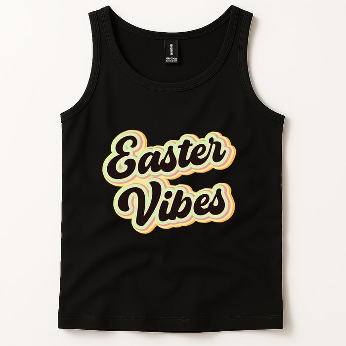 Easter Vibes Easter Mood Party Retro Tank Top