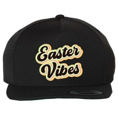Easter Vibes Easter Mood Party Retro Wool Snapback Cap