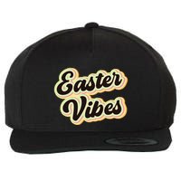 Easter Vibes Easter Mood Party Retro Wool Snapback Cap