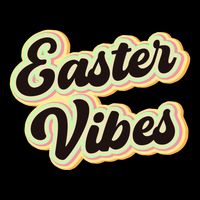 Easter Vibes Easter Mood Party Retro Full Zip Hoodie