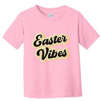 Easter Vibes Easter Mood Party Retro Toddler T-Shirt
