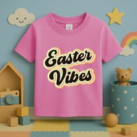 Easter Vibes Easter Mood Party Retro Toddler T-Shirt