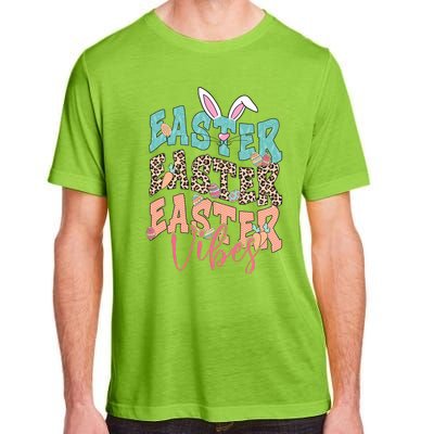 Easter Vibes Easter Bunny Funny Easter Squad Easter Day Family Matching Adult ChromaSoft Performance T-Shirt