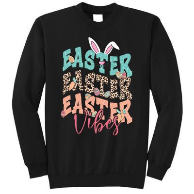 Easter Vibes Easter Bunny Funny Easter Squad Easter Day Family Matching Sweatshirt