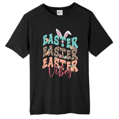 Easter Vibes Easter Bunny Funny Easter Squad Easter Day Family Matching Tall Fusion ChromaSoft Performance T-Shirt