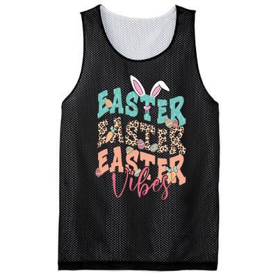 Easter Vibes Easter Bunny Funny Easter Squad Easter Day Family Matching Mesh Reversible Basketball Jersey Tank