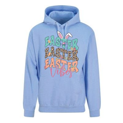 Easter Vibes Easter Bunny Funny Easter Squad Easter Day Family Matching Unisex Surf Hoodie