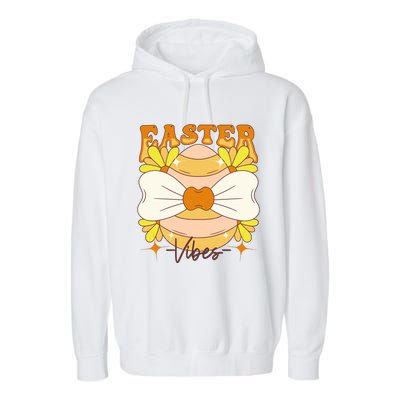 Easter Vibes Garment-Dyed Fleece Hoodie