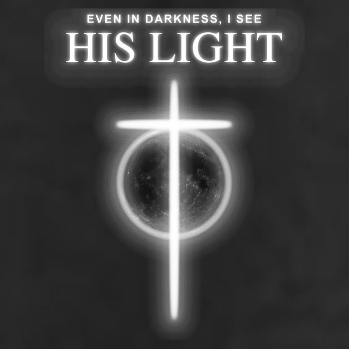 Even In The Darkness I See His Light Jesus Christian  Cool Comfort Performance Bucket Hat
