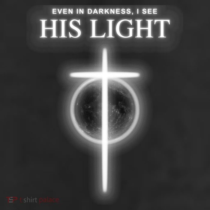Even In The Darkness I See His Light Jesus Christian  11oz C Handle Ceramic Mug