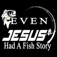 Even Jesus Had A Fish Story Cooling Performance Crew T-Shirt