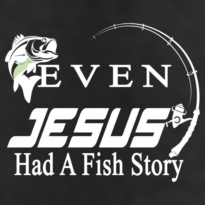 Even Jesus Had A Fish Story Adult Drive Performance Visor