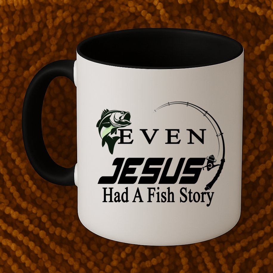 Even Jesus Had A Fish Story Mug