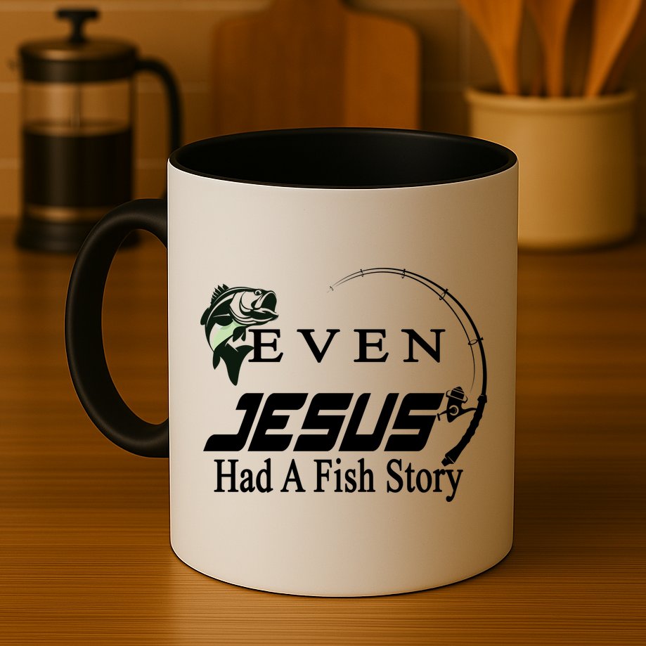 Even Jesus Had A Fish Story Mug