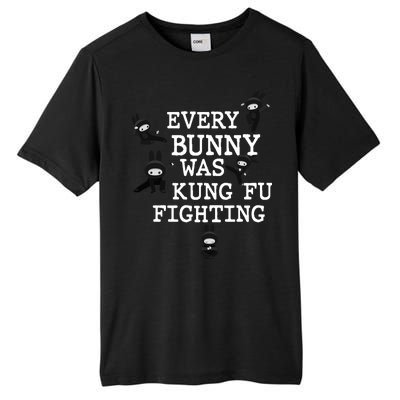 Every Bunny Was Kung Fu Fighting Tall Fusion ChromaSoft Performance T-Shirt