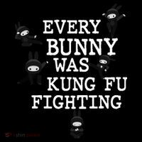 Every Bunny Was Kung Fu Fighting Youth Performance Sprint T-Shirt