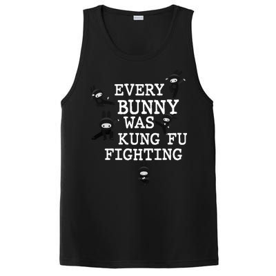 Every Bunny Was Kung Fu Fighting PosiCharge Competitor Tank