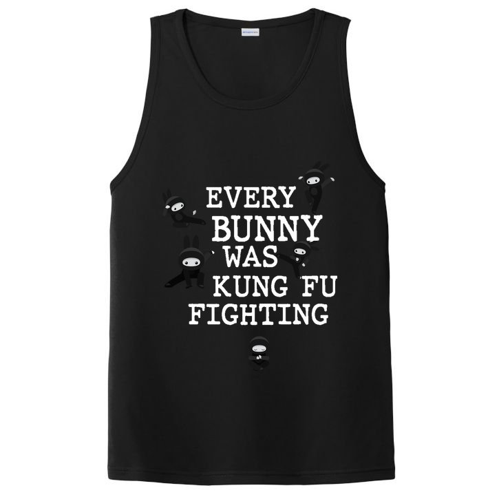 Every Bunny Was Kung Fu Fighting PosiCharge Competitor Tank