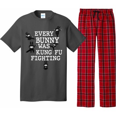 Every Bunny Was Kung Fu Fighting Pajama Set