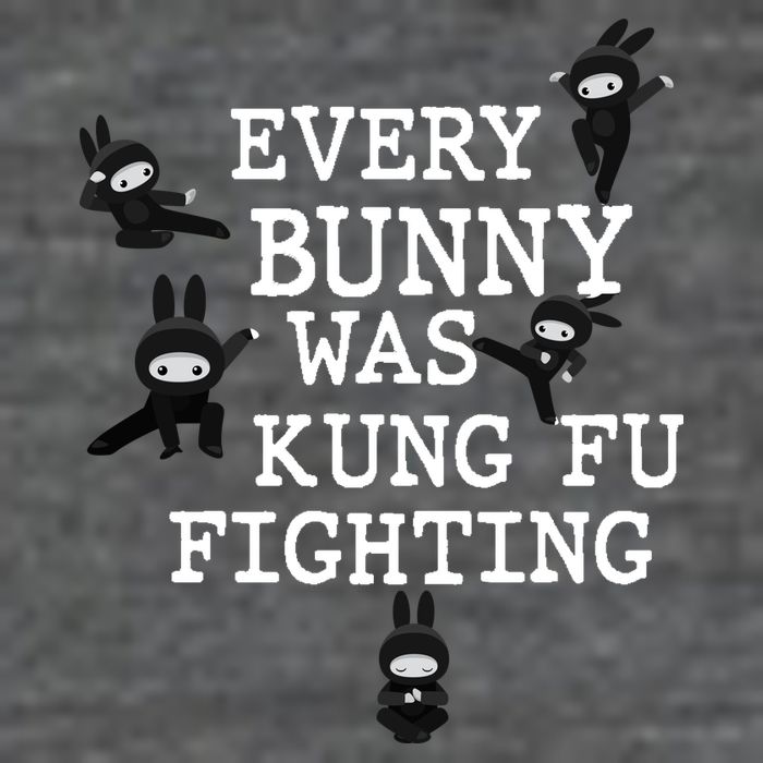 Every Bunny Was Kung Fu Fighting Flatbill Hat