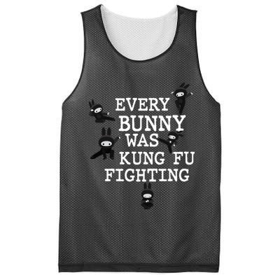 Every Bunny Was Kung Fu Fighting Mesh Reversible Basketball Jersey Tank