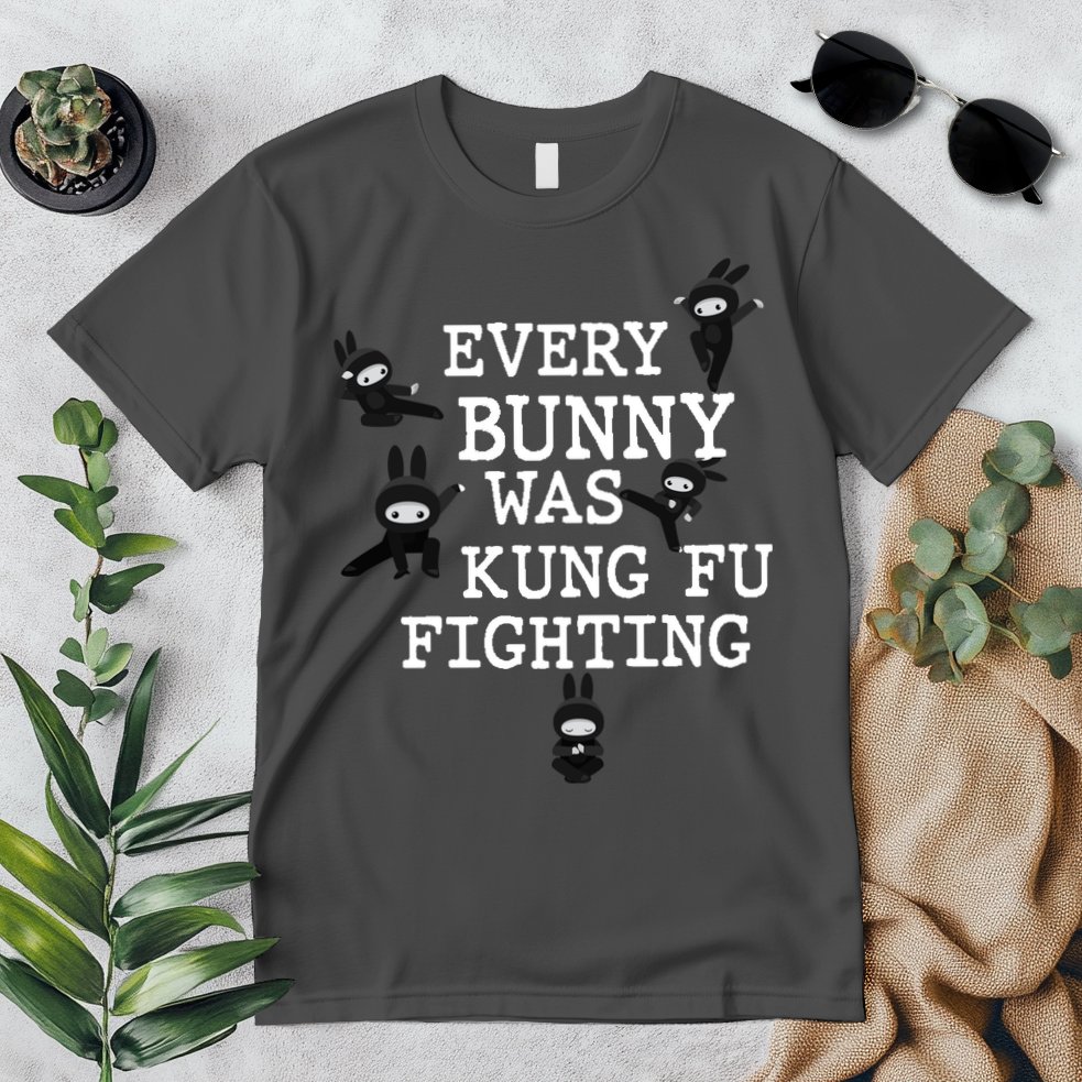Every Bunny Was Kung Fu Fighting Premium T-Shirt