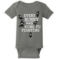 Every Bunny Was Kung Fu Fighting Baby Bodysuit