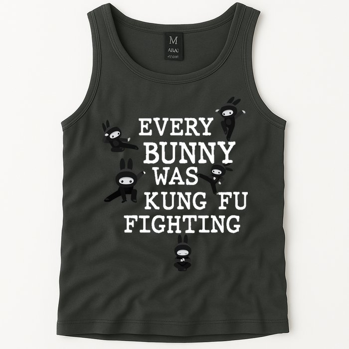 Every Bunny Was Kung Fu Fighting Tank Top