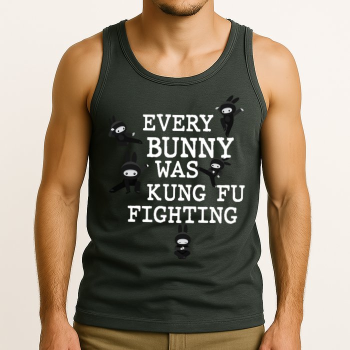 Every Bunny Was Kung Fu Fighting Tank Top
