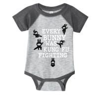 Every Bunny Was Kung Fu Fighting Infant Baby Jersey Bodysuit