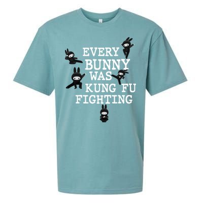 Every Bunny Was Kung Fu Fighting Sueded Cloud Jersey T-Shirt