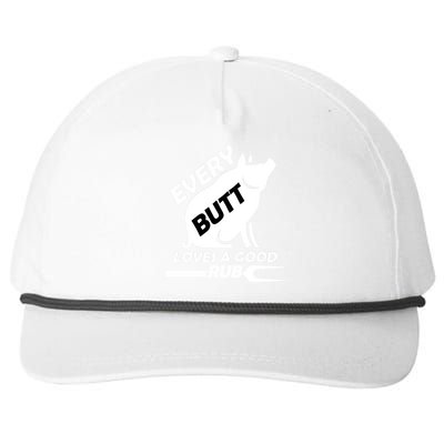 Every Butt Needs A Good Rub Snapback Five-Panel Rope Hat