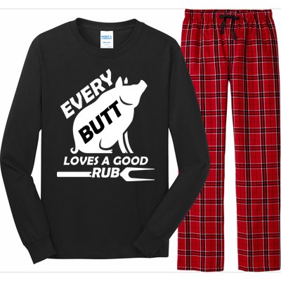 Every Butt Needs A Good Rub Long Sleeve Pajama Set