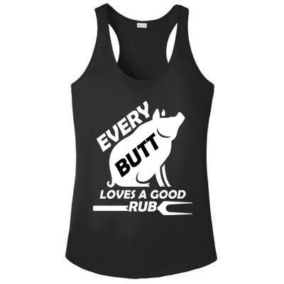 Every Butt Needs A Good Rub Ladies PosiCharge Competitor Racerback Tank