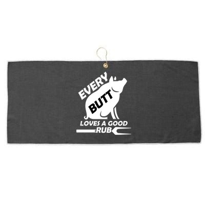 Every Butt Needs A Good Rub Large Microfiber Waffle Golf Towel