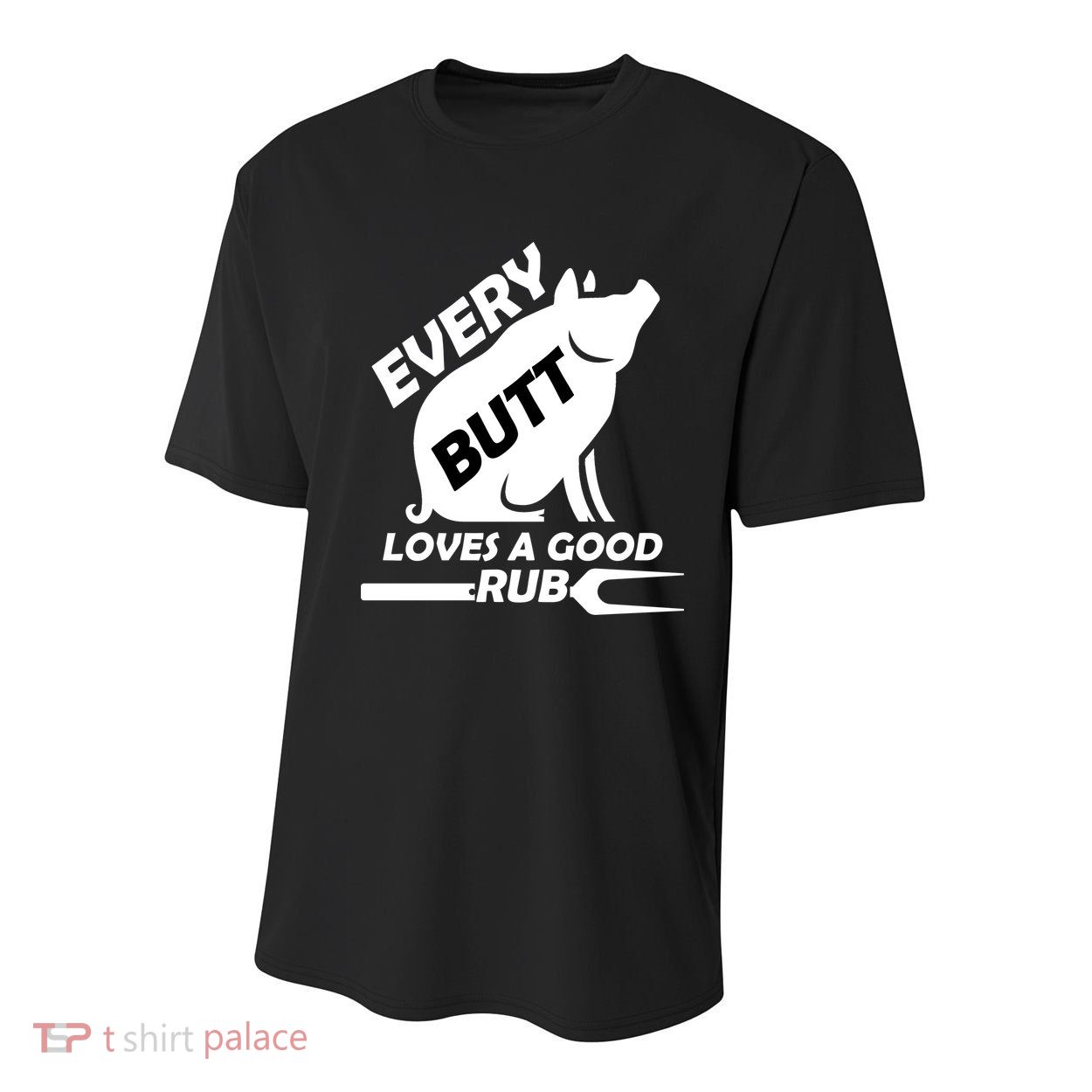 Every Butt Needs A Good Rub Youth Performance Sprint T-Shirt