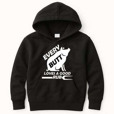 Every Butt Needs A Good Rub Kids Hoodie