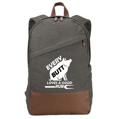 Every Butt Needs A Good Rub Cotton Canvas Backpack