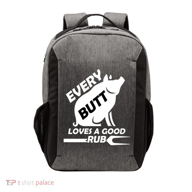 Every Butt Needs A Good Rub Vector Backpack