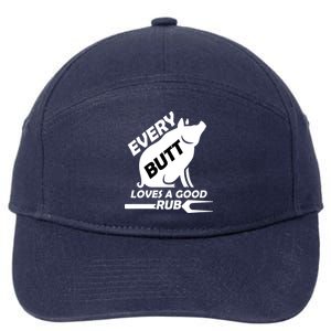 Every Butt Needs A Good Rub 7-Panel Snapback Hat