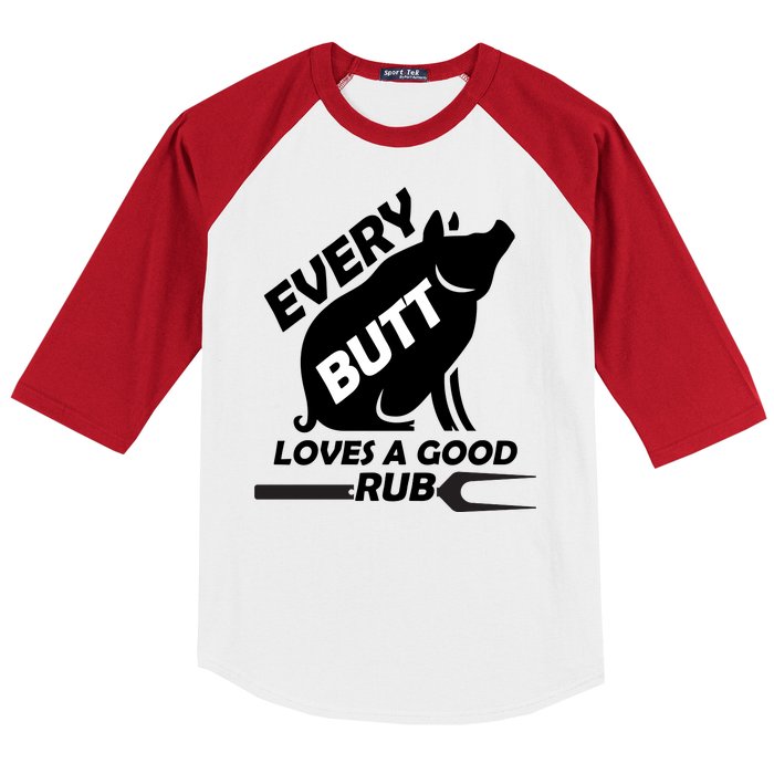 Every Butt Needs A Good Rub Baseball Sleeve Shirt