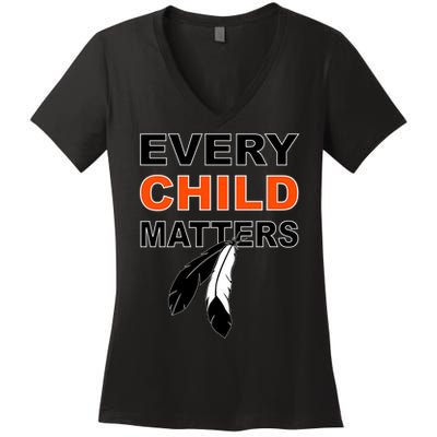 Every Child Matters Women's V-Neck T-Shirt