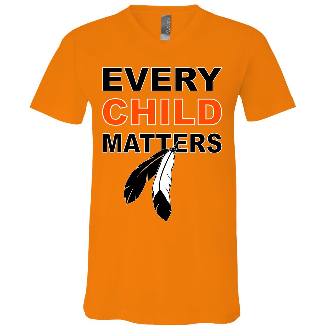 Every Child Matters V-Neck T-Shirt