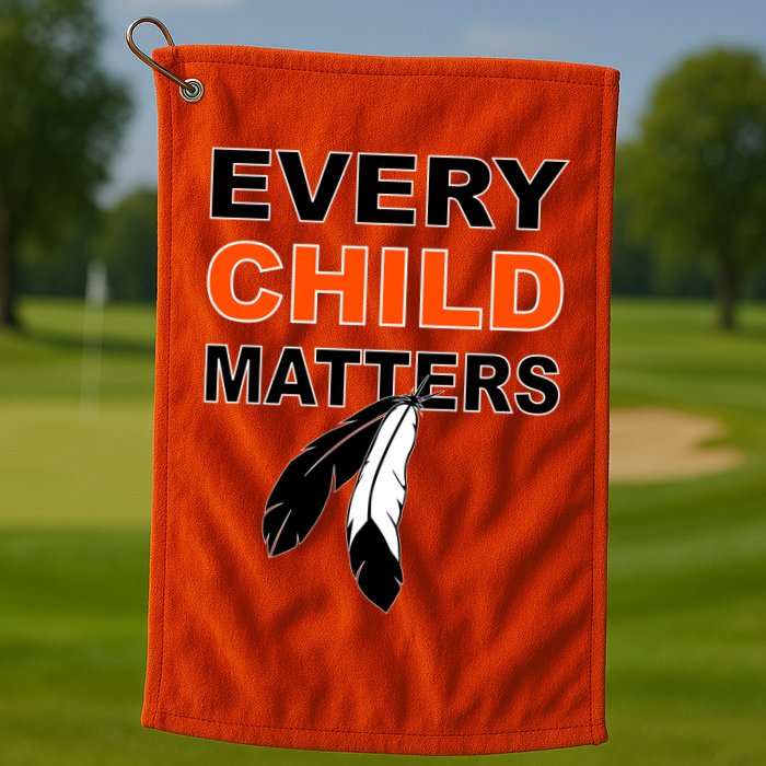 Every Child Matters Golf Towel