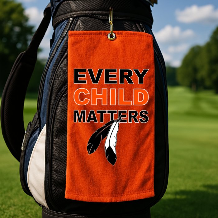Every Child Matters Golf Towel