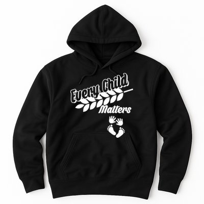 Every Child Matters Baby Feet and Hands Hoodie