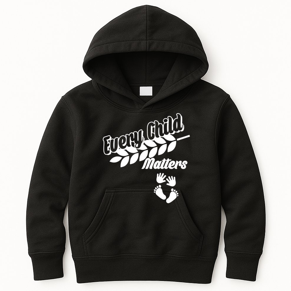 Every Child Matters Baby Feet and Hands Kids Hoodie