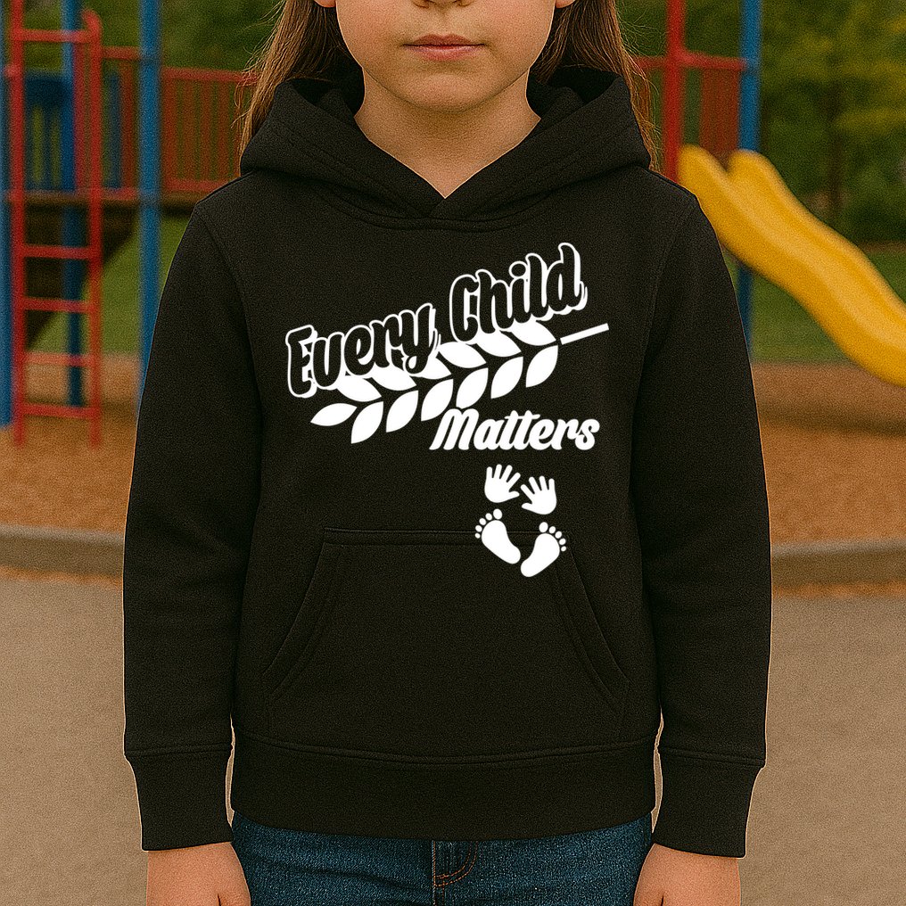 Every Child Matters Baby Feet and Hands Kids Hoodie
