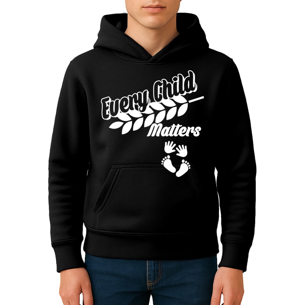 Every Child Matters Baby Feet and Hands Kids Hoodie