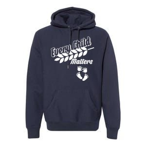 Every Child Matters Baby Feet and Hands Premium Hoodie